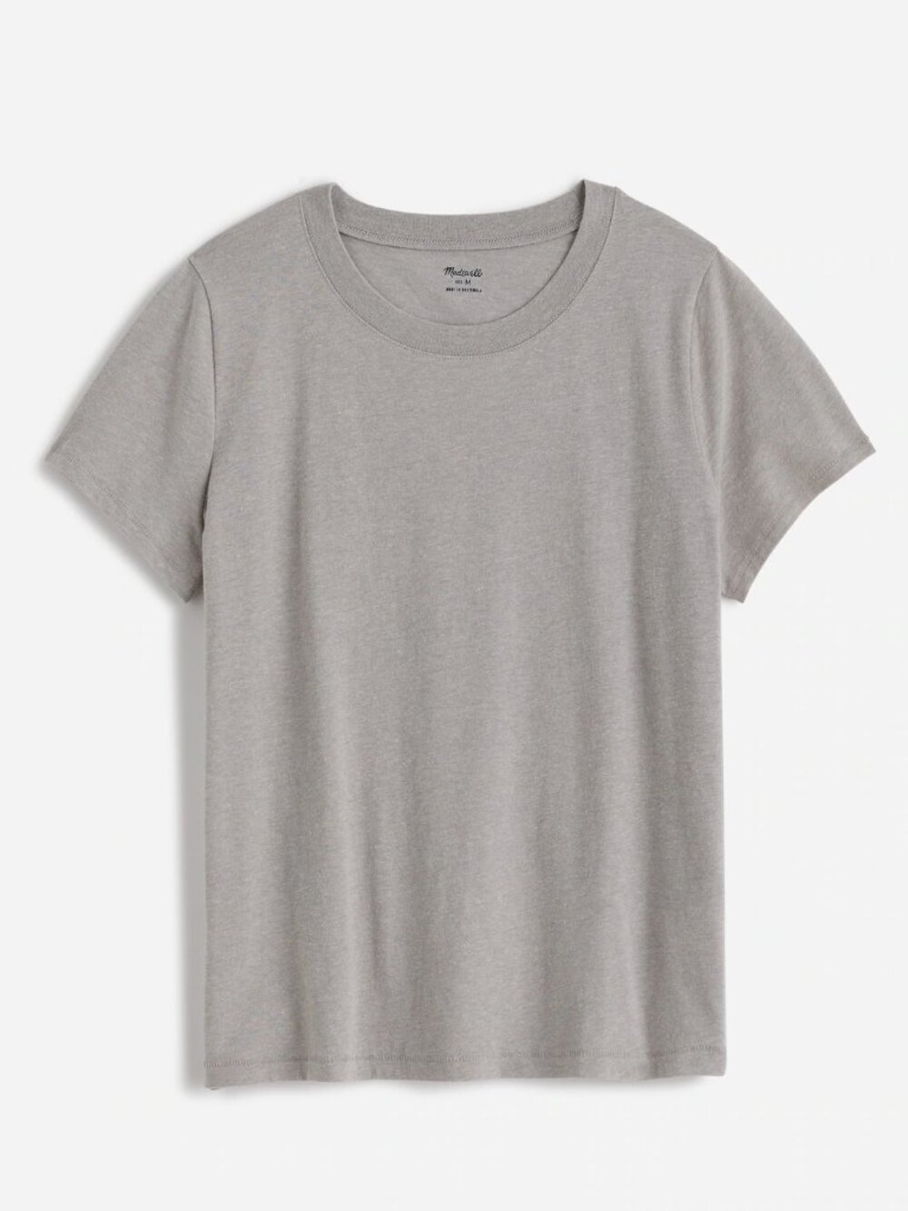 Madewell Northside Vintage Heather Gray T-Shirt Size M